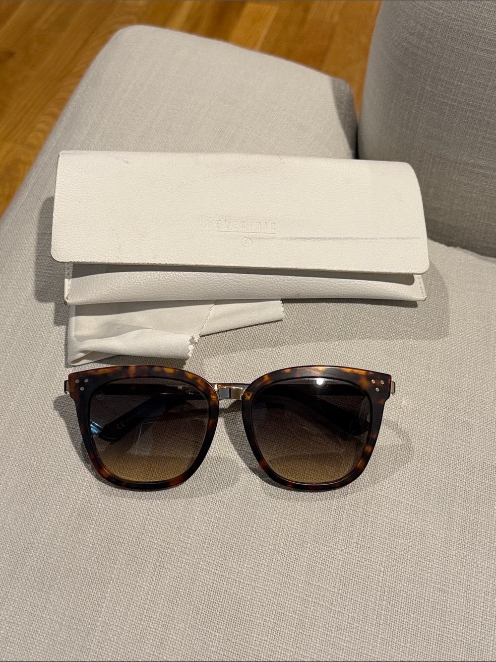 Electric California Wirecat tortishell sunglasses made in Italy